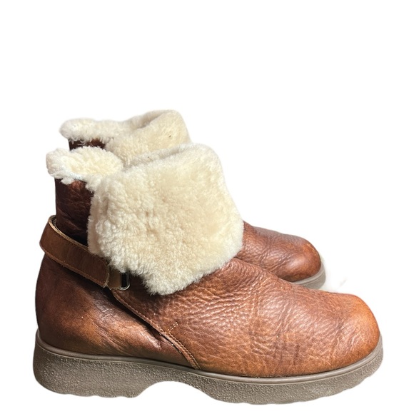 Naot Shoes - NAOT Leather Women’s Shearling Sheepskin Ankle Boots